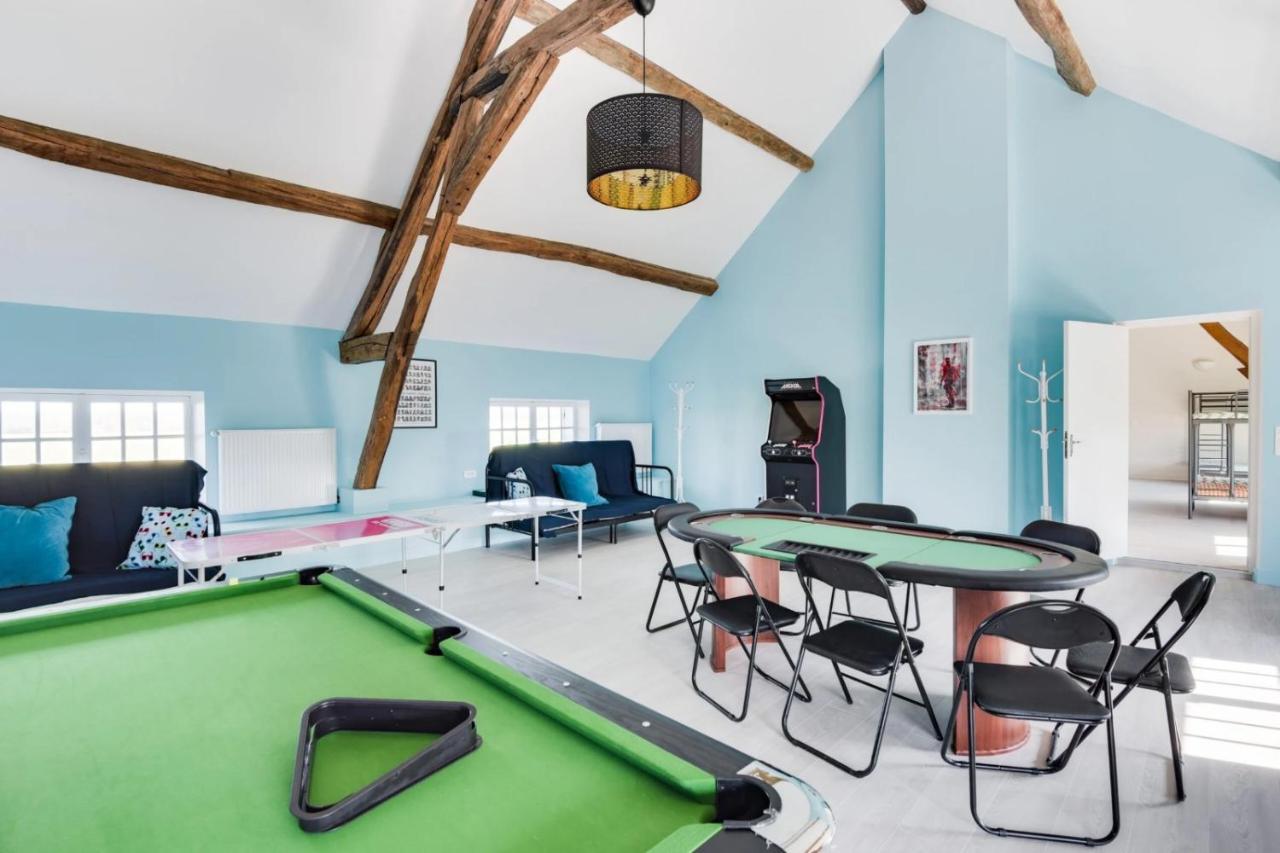 Crazy Villa Etisseaux 45 - Heated Pool - Volley Court - 1H30 Paris - 45P Saint-Maurice-sur-Aveyron Zewnętrze zdjęcie